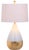 Modern 24 Inch H Table Lamp in White & Gold - a Pair For Sale - Image 3 of 8