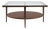 Modern Greg Sheres Style Bronze Cocktail Table with Glass Top For Sale