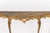 French Italian Louis XV Style Giltwood Console Table For Sale - Image 3 of 7