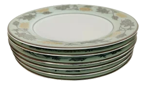 Mid-Century Noritake (5487) Silvine Bread Plates S-6