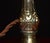 William IV Brass Table Lamp with Flame Glass Shade from Palmer & Co., London, 1830s For Sale - Image 10 of 18