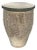 Original Vintage African Giselle Hide Drum Table For Sale