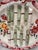 Longchamp 19th Century Longchamp Majolica Asparagus Plate With Flowers For Sale - Image 4 of 6