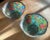 Green Large Chinese Cloisonné Plique-à-Jour Bowls - A Pair For Sale - Image 8 of 13