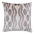 Chouchou Touch Chintamany Silk Velvet Ikat Pillow Cover For Sale