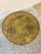 Mid 20th Century Vintage French Oak Bobbin Leg Table W/Moroccan Brass Top For Sale - Image 5 of 12