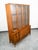 Mid-Century Modern Mid Century Modern Credenza China Cabeint Broyhill Brasilia Display Vintage MCM For Sale - Image 3 of 12