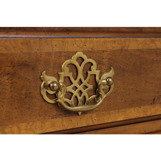 Baker George II Walnut Secretary Desk For Sale - Image 13 of 17