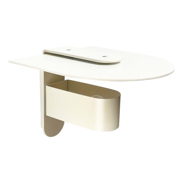 Mid-Century Modern Danish Minimalist Model 3020 Kasket Wall Lamp by Jørgen Klinkby for Lyskaer, 1960s For Sale