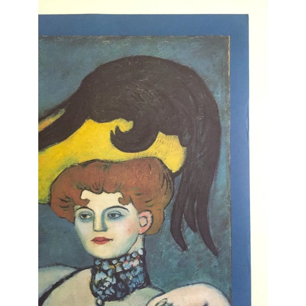 Pablo Picasso Vintage 1985 Lithograph Print Exhibition Poster