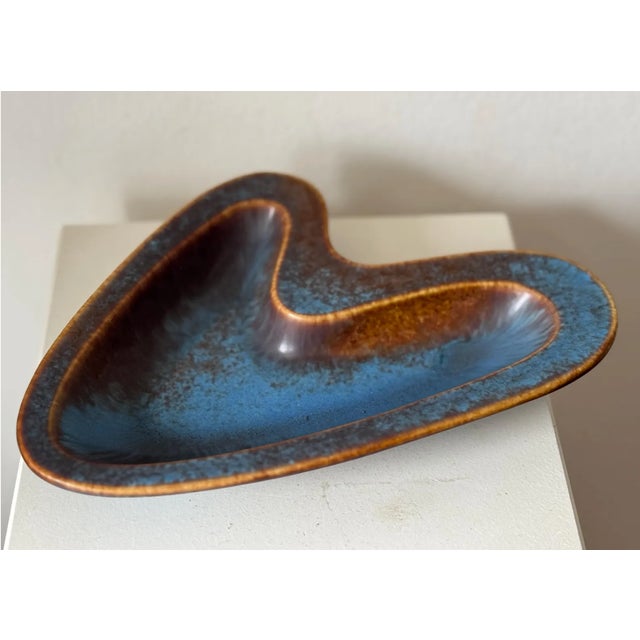 Mid-Century Modern Ceramic Bowl by Gunnar Nylund for Rörstrand, 1960s For Sale - Image 3 of 9