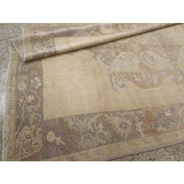 Galerie Shabab Collection Mid-20th Century Turkish Anatolian Wide Gallery Runner For Sale - Image 10 of 10