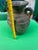 Boho Chic Vintage Handmade Pottery Vase With Sunflower Details For Sale - Image 3 of 5