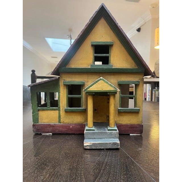 Folk Art Vintage Folk Ark Dollhouse For Sale - Image 3 of 12