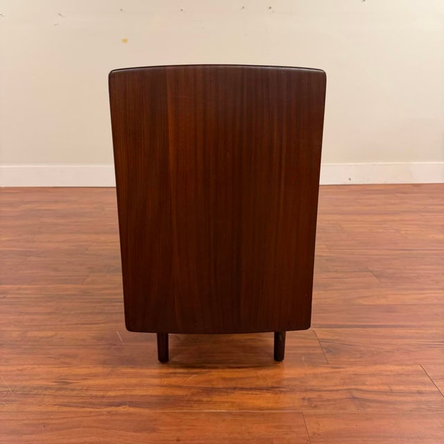 Mid-Century Modern A. Younger Compact Afromosia & Teak Sideboard For Sale - Image 3 of 9