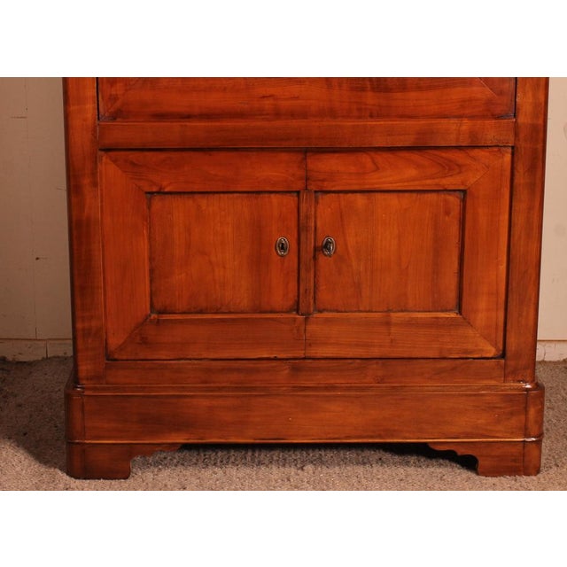 Cherrywood Secretary, France, 19th Century For Sale - Image 12 of 13