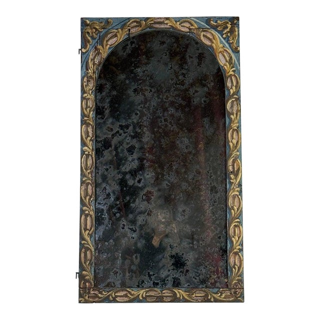 19th C. Italian Painted Mirror For Sale