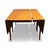 Wood 1950s Mid-Century Modern Walnut Drop-Leaf Extension Dining Table For Sale - Image 7 of 18