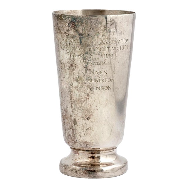 1954 Malayan Golf Championship Trophy Cup For Sale