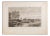 Alexandre Segé, View of Ostia, Etching, 1860s For Sale