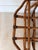 Wood Vintage Bent Rattan Side Table with Smoked Glass For Sale - Image 7 of 7