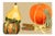 Contemporary Autumn Bounty Paper Placemat Pads- Set of 30 Perfect for the Thanksgiving Table For Sale