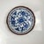 Ceramic Serving Platters in White and Blue Floral Pattern with Woven Wicker Mount, 1980, Set of 6 For Sale - Image 9 of 18