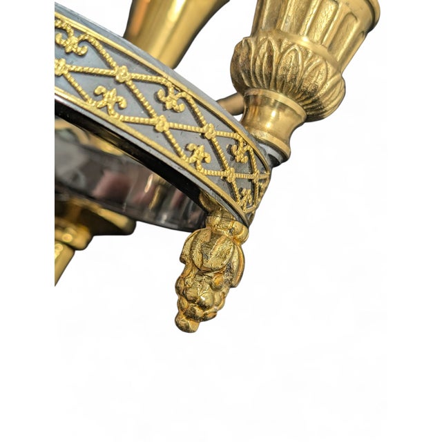 Vintage Wall Lights with Lights, 1950s, Set of 4 For Sale - Image 4 of 7