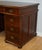 Wood Victoria Regina Military Campaign Pedestal Desk, 1880s For Sale - Image 7 of 13