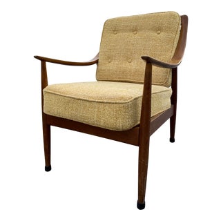 Mid Century Easy Chair by Peter Hvidt & Orla Mølgaard-Nielsen for France & Daverkosen For Sale