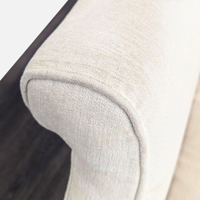 Cream Restoration Hardware 3-Seat Classic Cream Sofa For Sale - Image 8 of 10