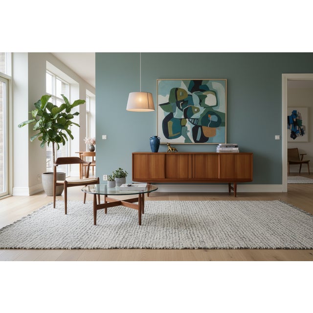 Danish Sideboard in Teak with Sliding Doors by E. W. Bach for Sejling Skabe, 1960s For Sale - Image 9 of 16