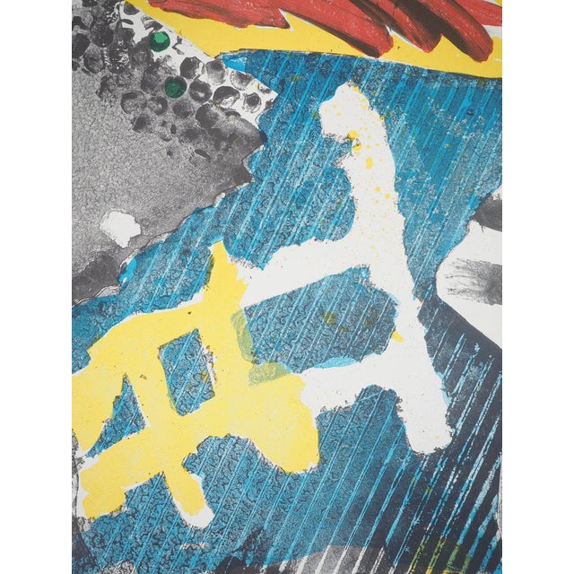 Modern Jan Voss, FIAC 1985, Lithograph For Sale - Image 3 of 11