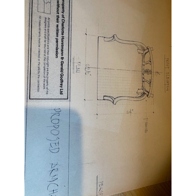 Wood 1980s George Hepplewhite Inspired Dining Room Arm Chairs For Sale - Image 7 of 10