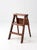 Antique early 20th century folding wooden step ladder with compact proportions, a beautifully aged wood finish, and a...