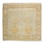 Vintage Zabihi Collection Turkish Oushak Square Rug - 5'5" x 5'11" For Sale