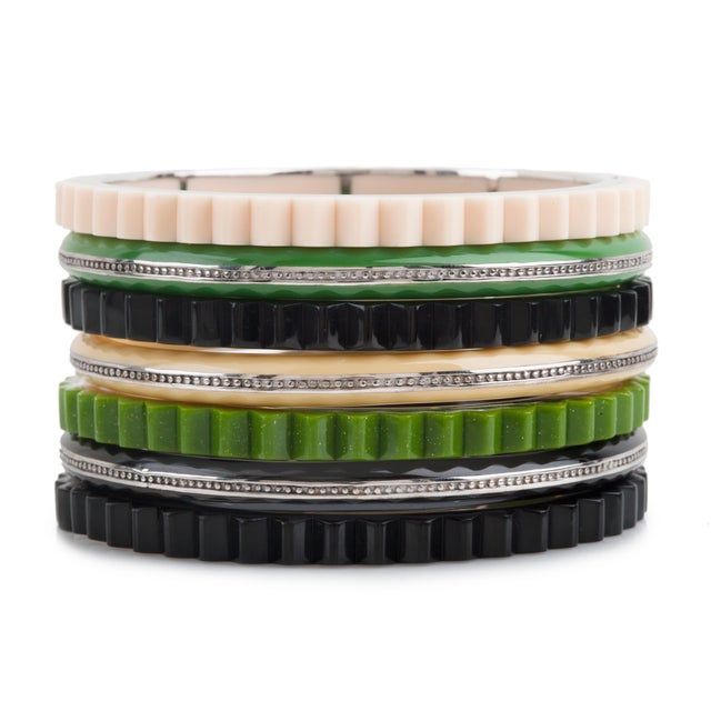 Miriam Salat Accordion Stacking Magnetic Cuff Bangle For Sale - Image 18 of 18