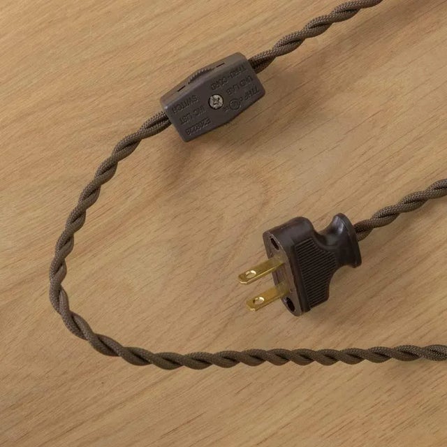 1940s French Carved Wood Lamp by Charles Dudouyt For Sale - Image 11 of 11