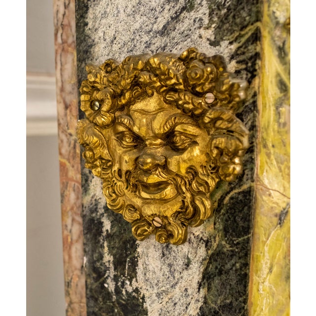 1900 - 1909 Pair Vintage Marble Pilaster Column Pedestals For Sale - Image 5 of 18