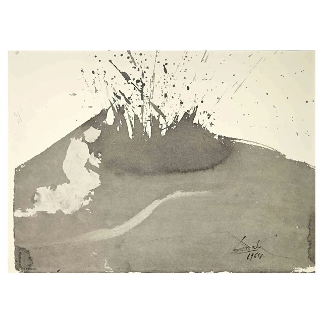 Salvador Dali, Angelus Excussit Flammag Ignis, Lithograph, 1964 For Sale