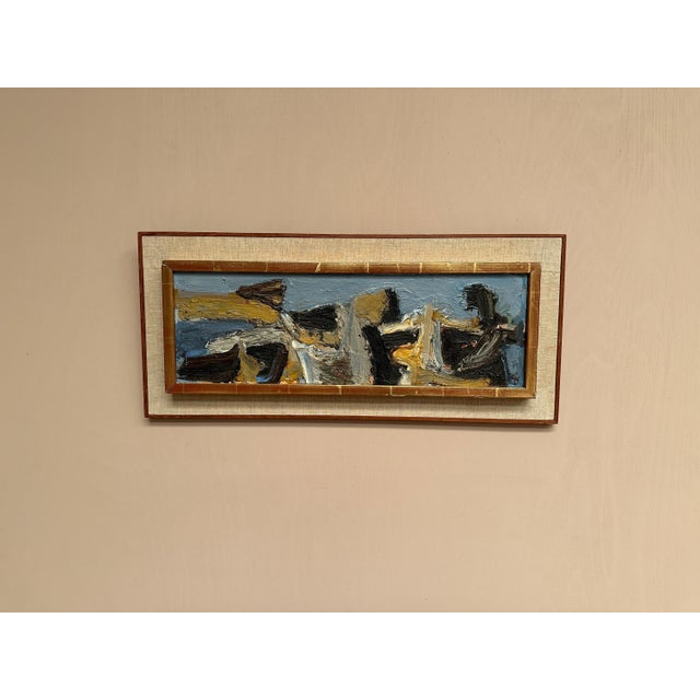 Calle Johansson, Bird Movement, 1959, Oil Painting on Panel, Framed For Sale - Image 12 of 13