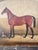 Bay Horse in a Stable, 1900s, Oil Painting on Board For Sale - Image 3 of 7
