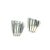 1990s 1990s Pair of Tiffany & Co Estate Fan Clip on Earrings Sterling Silver For Sale - Image 5 of 8