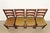 Early 20th Century Gustav Stickley Antique Mission Oak Arts & Crafts Ladder Back Dining Chairs, Set of Four For Sale - Image 5 of 9