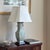 Chinoiserie Early-20th Century Chinoiserie Celadon Porcelain Table Lamp For Sale - Image 3 of 17
