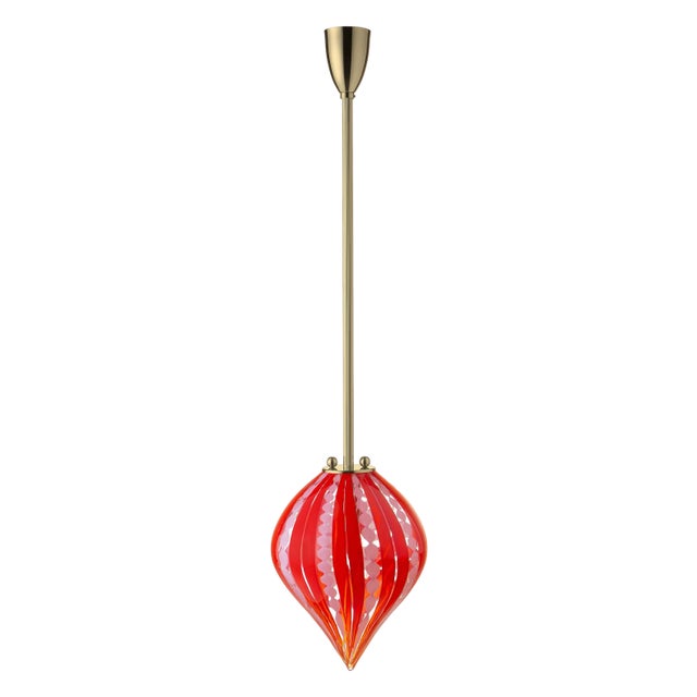 Rosa Rosso Pendant Balloon Spirale by Magic Circus Editions For Sale