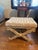 Mid-Century Karges Pair Benches Button-Tufted Champagne Upholstery For Sale In San Francisco - Image 6 of 12