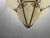 Wrought Iron and White Murano Glass Pendant Light, 1960s For Sale - Image 15 of 17