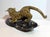 Gold Vintage Chinese Cloisonne Tiger For Sale - Image 8 of 15