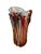 Glass Large Murano Polychrome Glass Vase Attributed to Barovier E Toso. Italy, 1960's. For Sale - Image 7 of 8